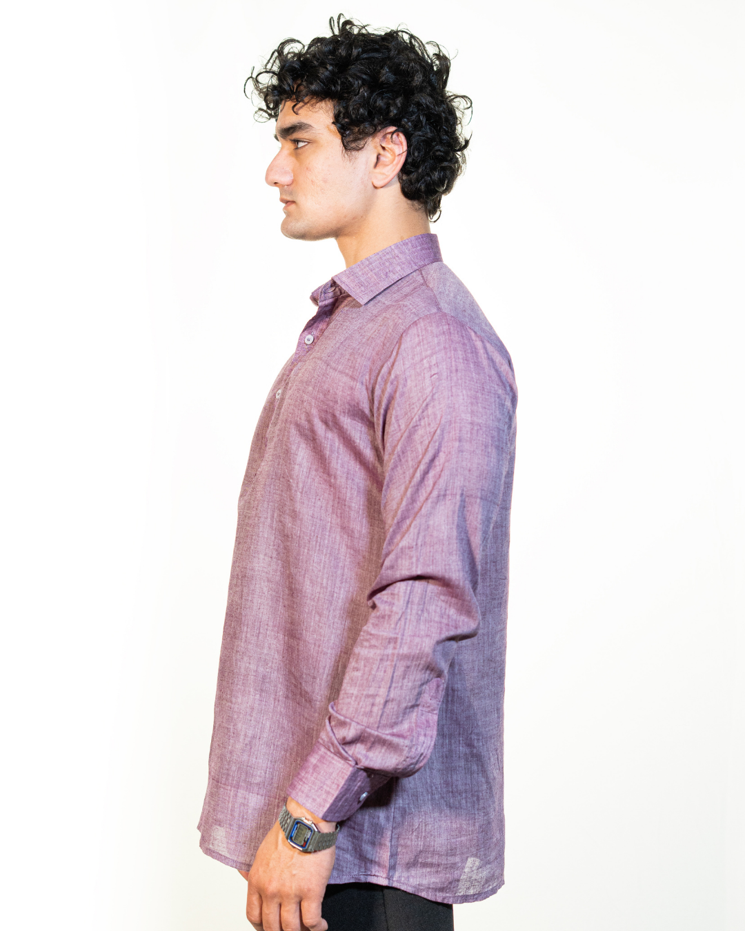 Violet Muslin Shirt