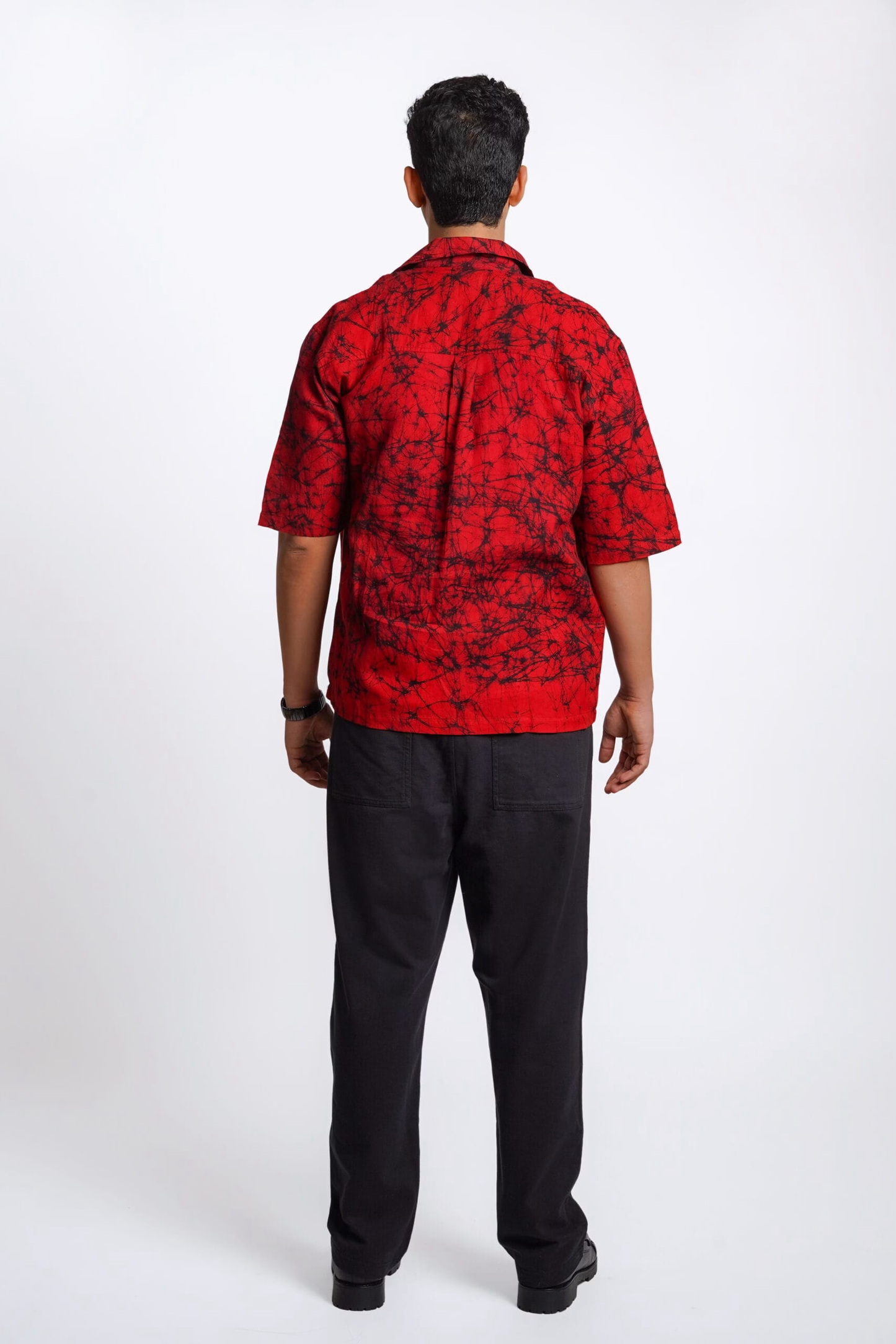 Hot Pepper Batik Oversized Shirt