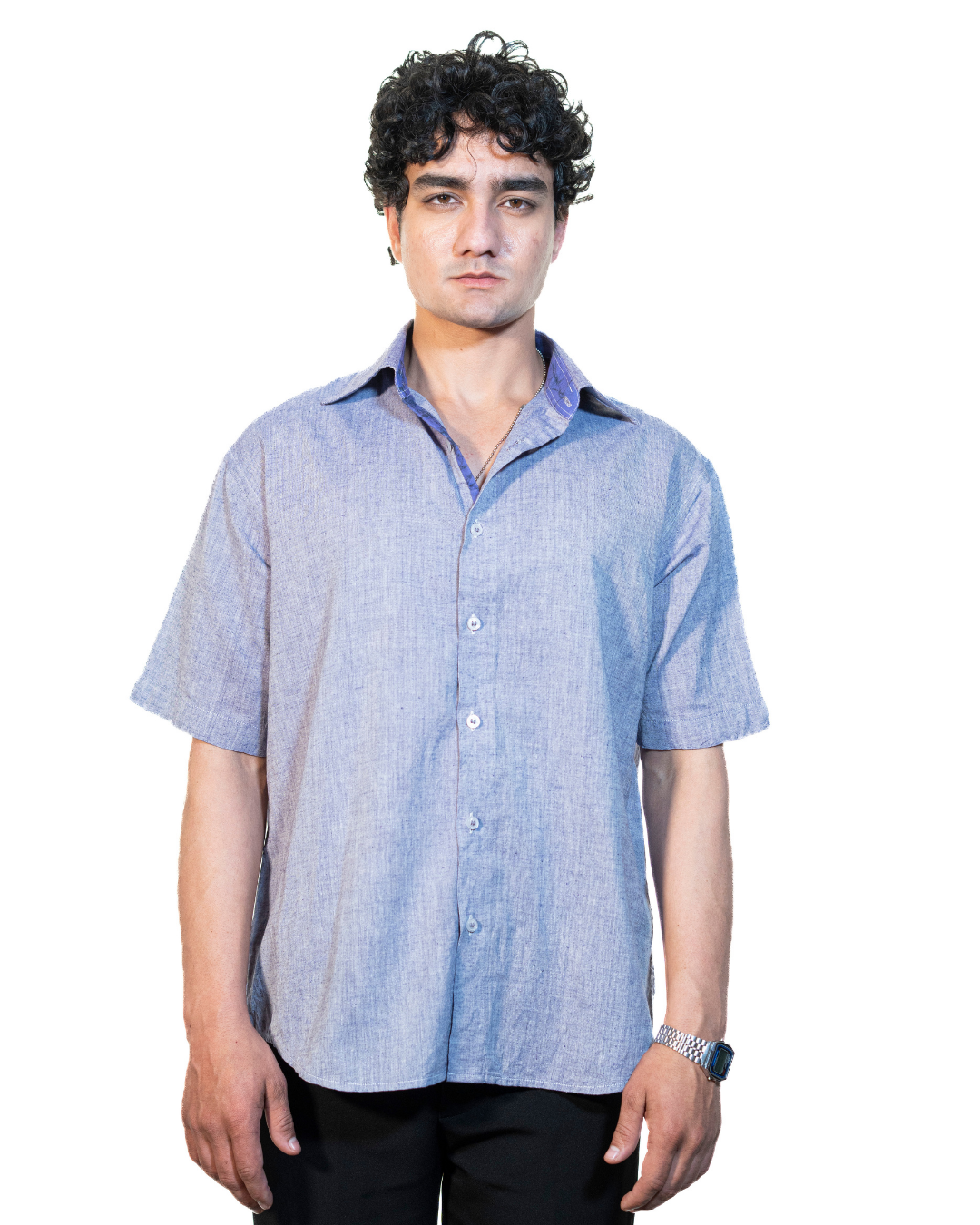 Lavender Boxy Shirt
