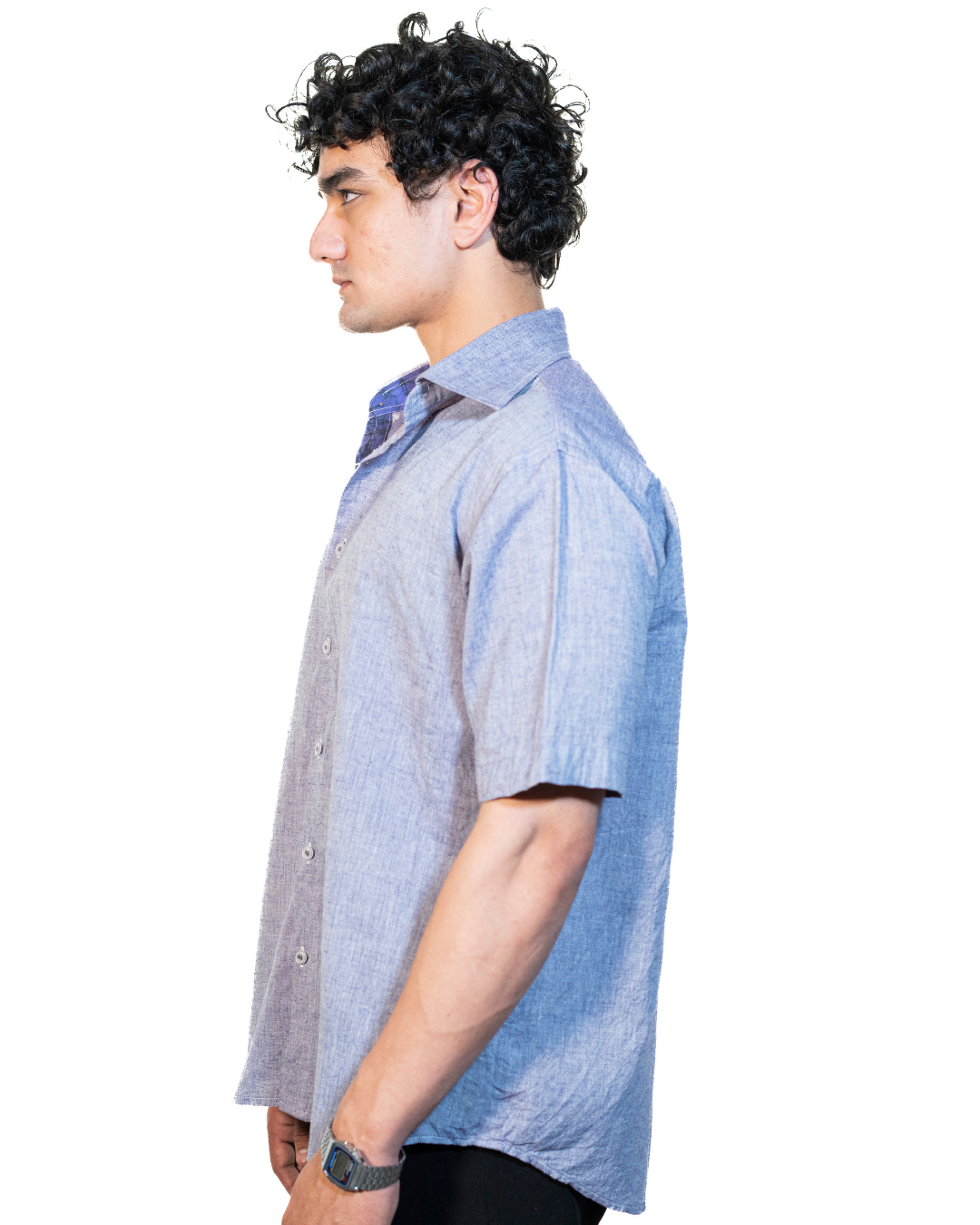 Lavender Boxy Shirt