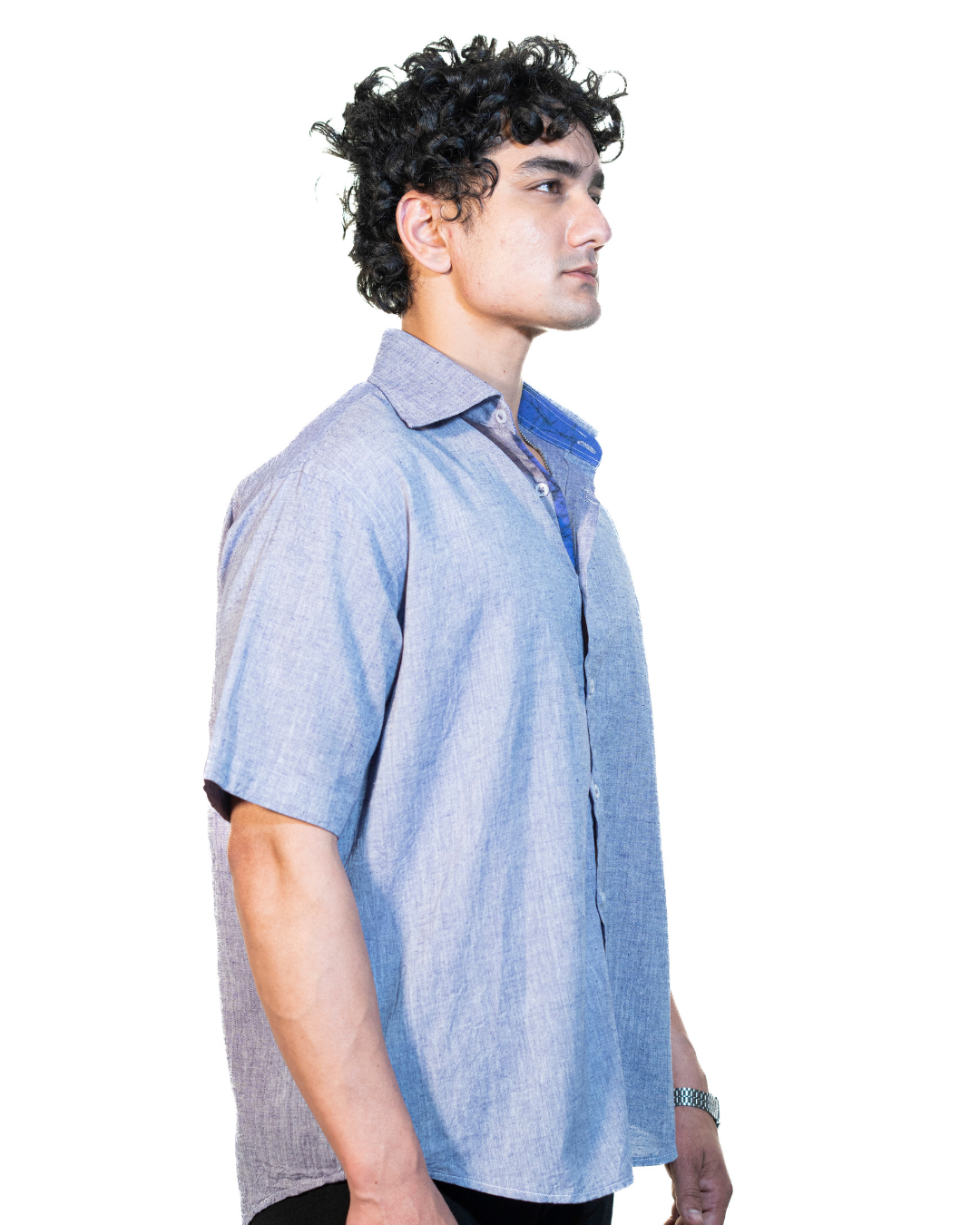 Lavender Boxy Shirt