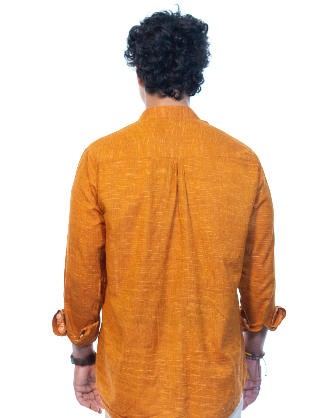 Saffron Nawabi Shirt