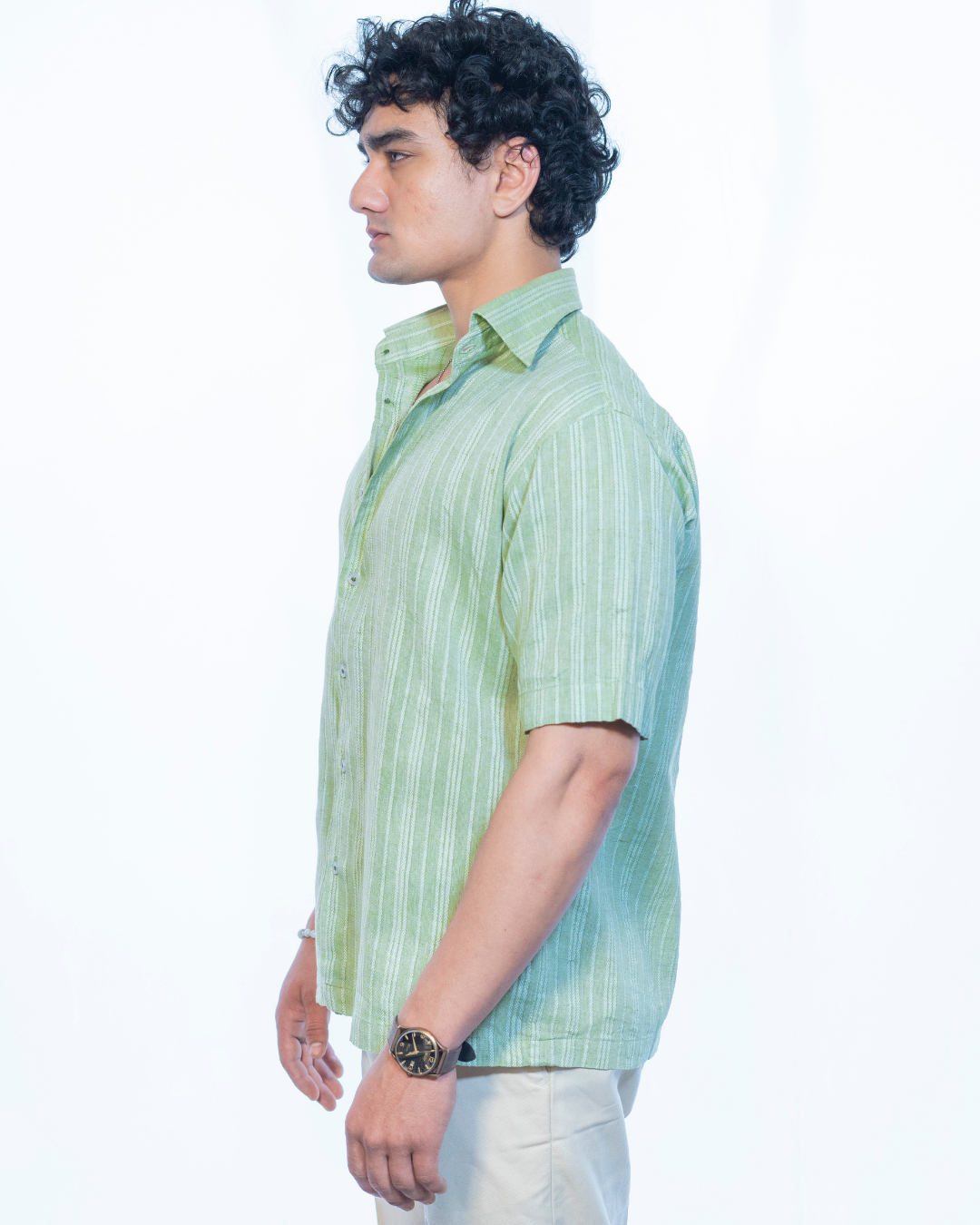 Sage Boxy Shirt