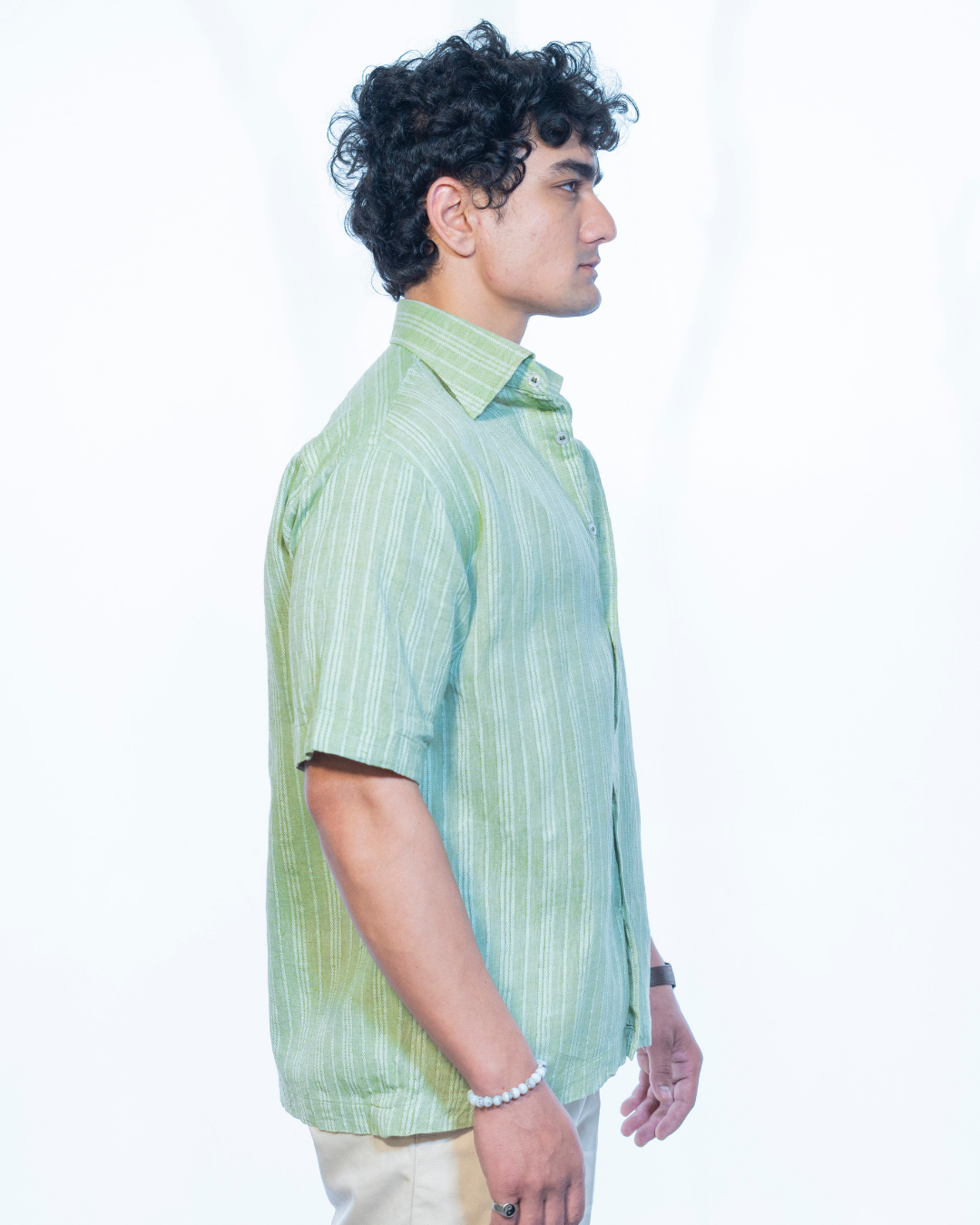Sage Boxy Shirt