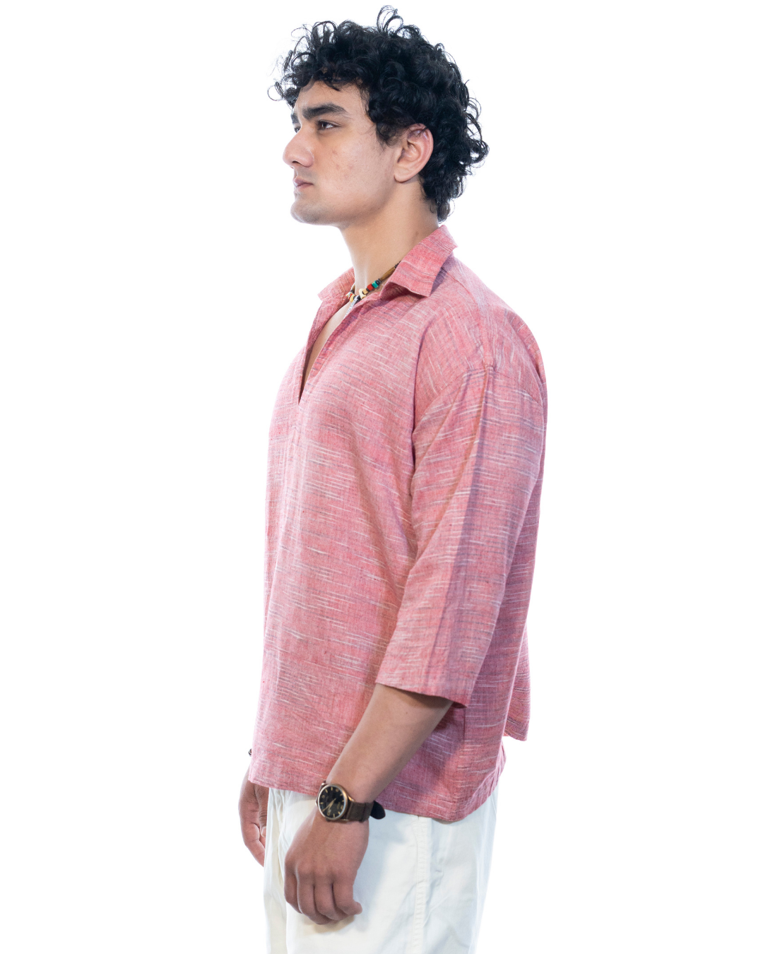 Salmon Pink Shirt