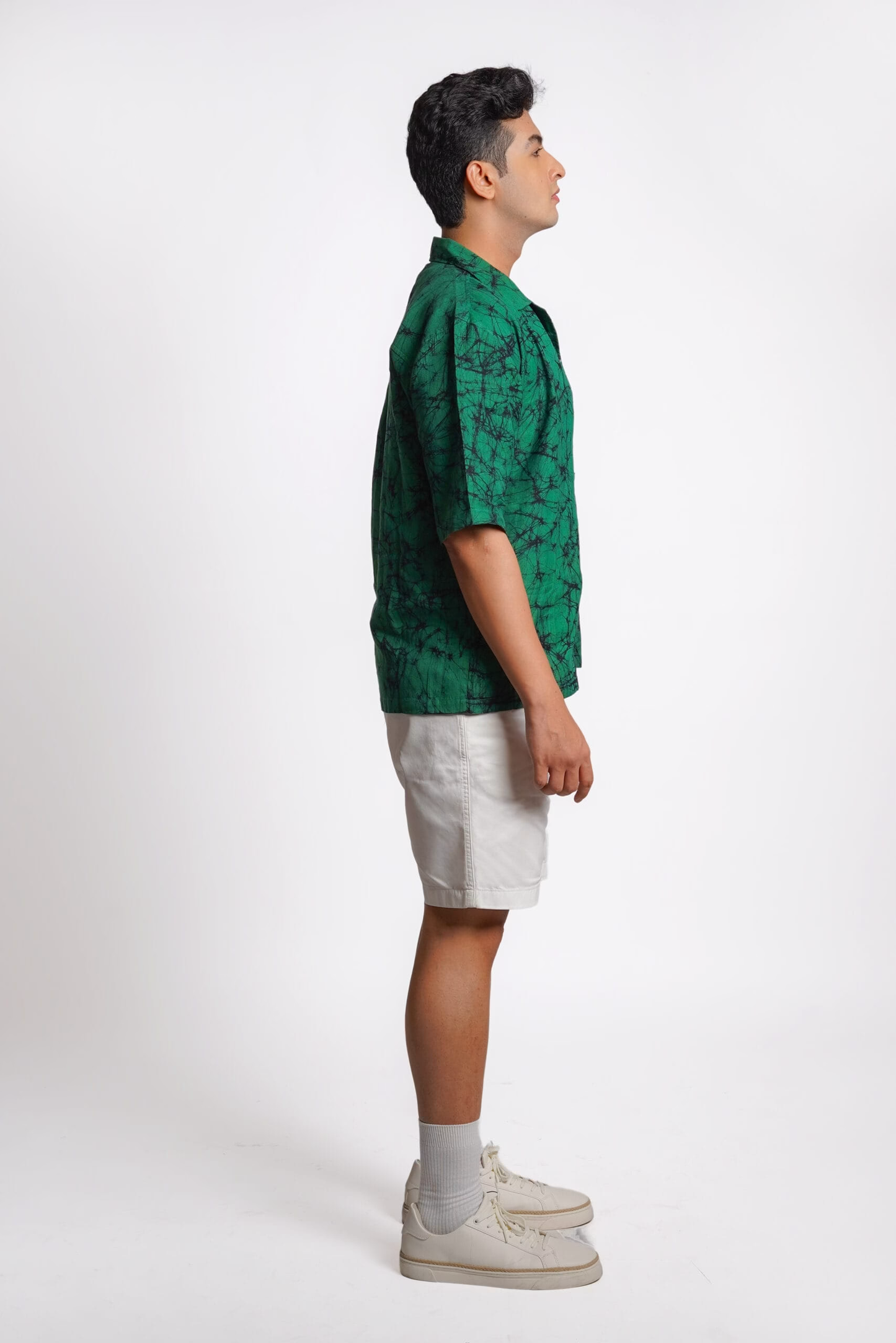 Forest Batik Oversized Shirt