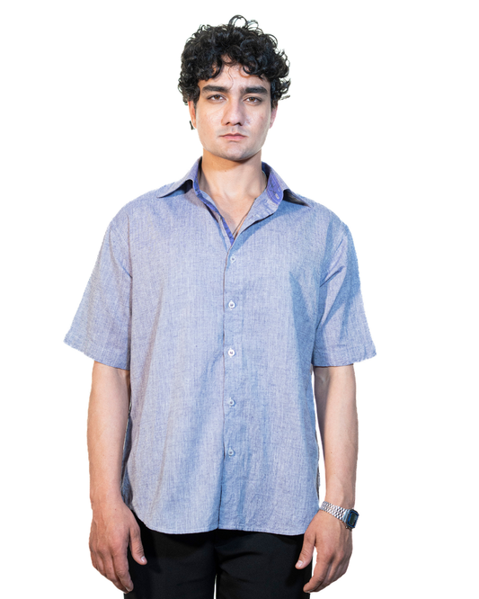 Lavender Boxy Shirt