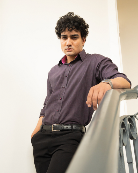 Black Plum Classic Shirt