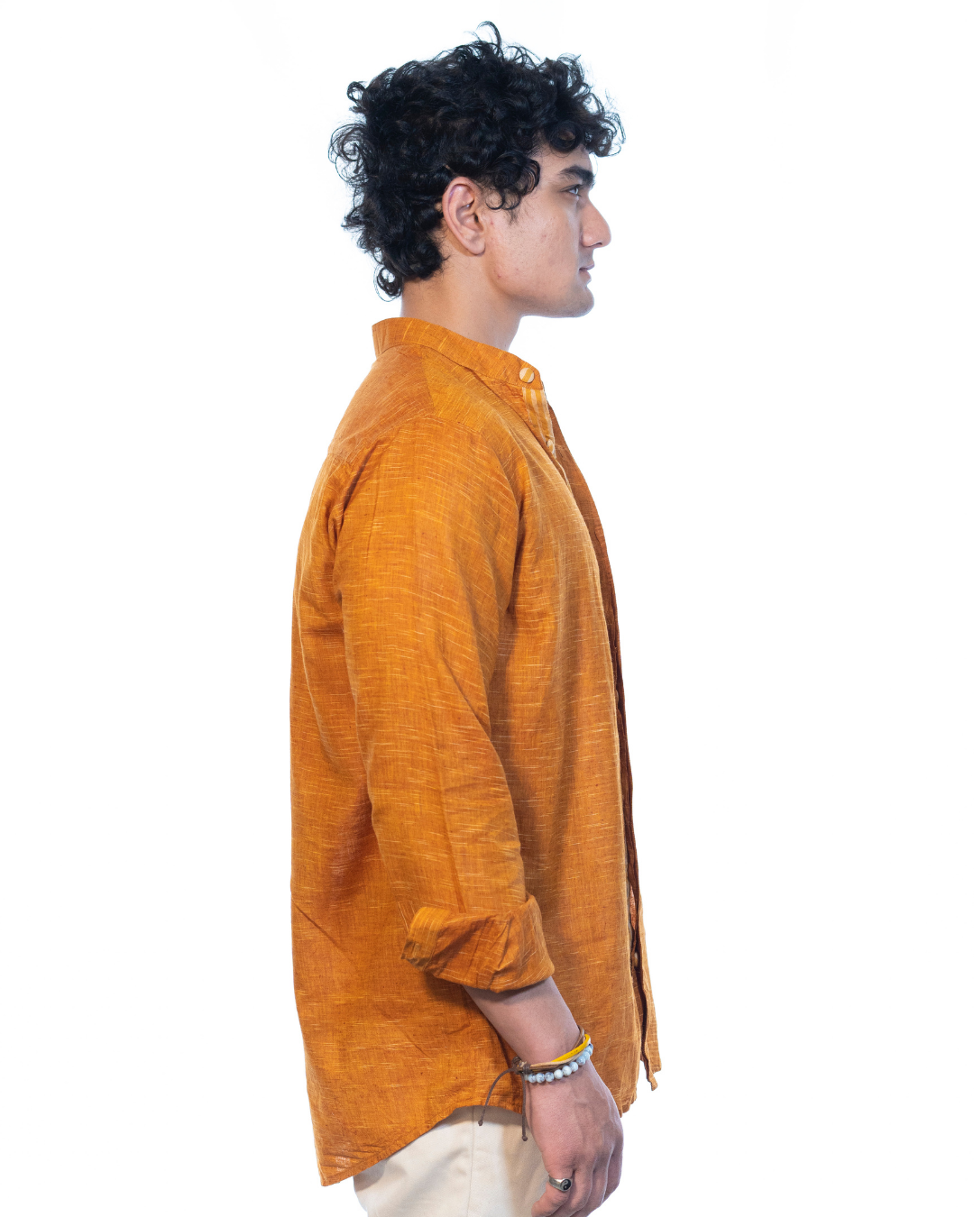 Saffron Nawabi Shirt
