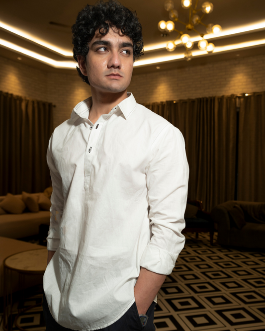White Muslin Shirt